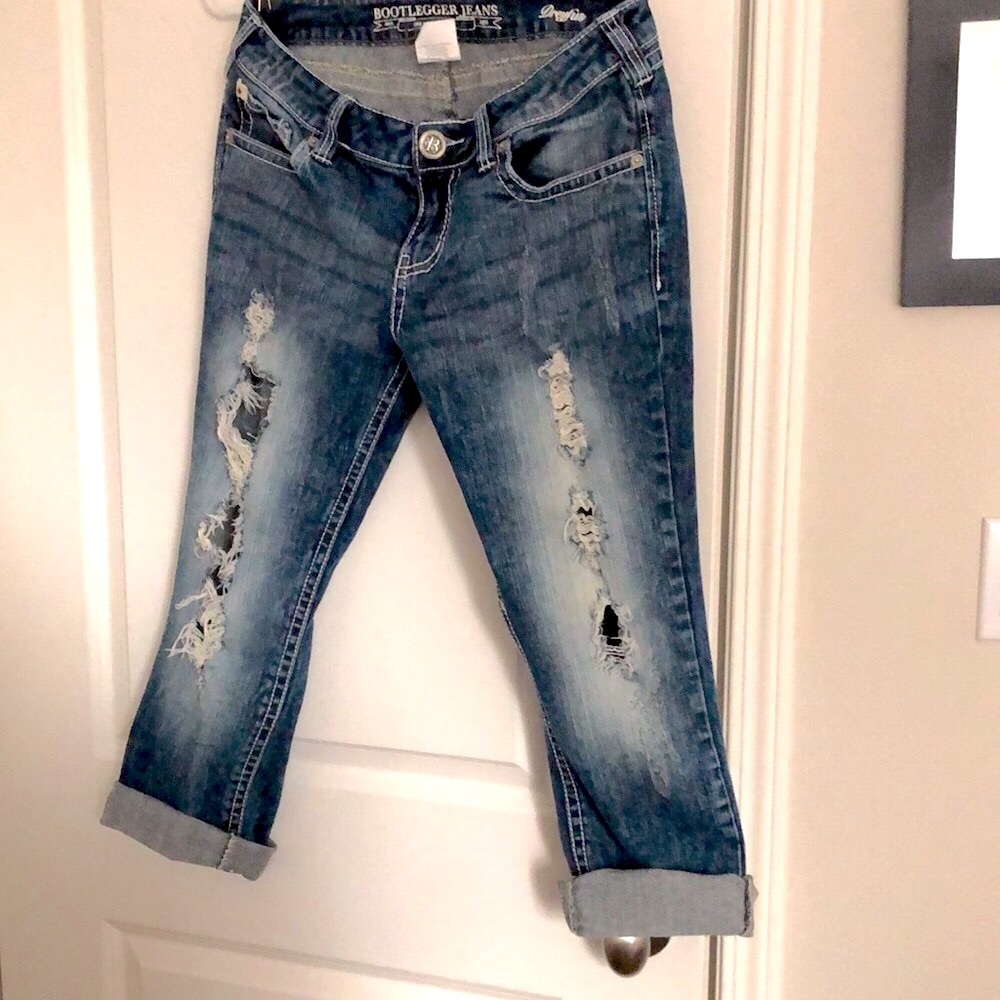 Bootlegger Dreyfus Ankle Jeans 29 Waist Smoke Free